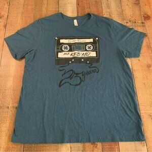 Kevin Moore Keb Mo 25 years short sleeve graphic tshirt size 2XL